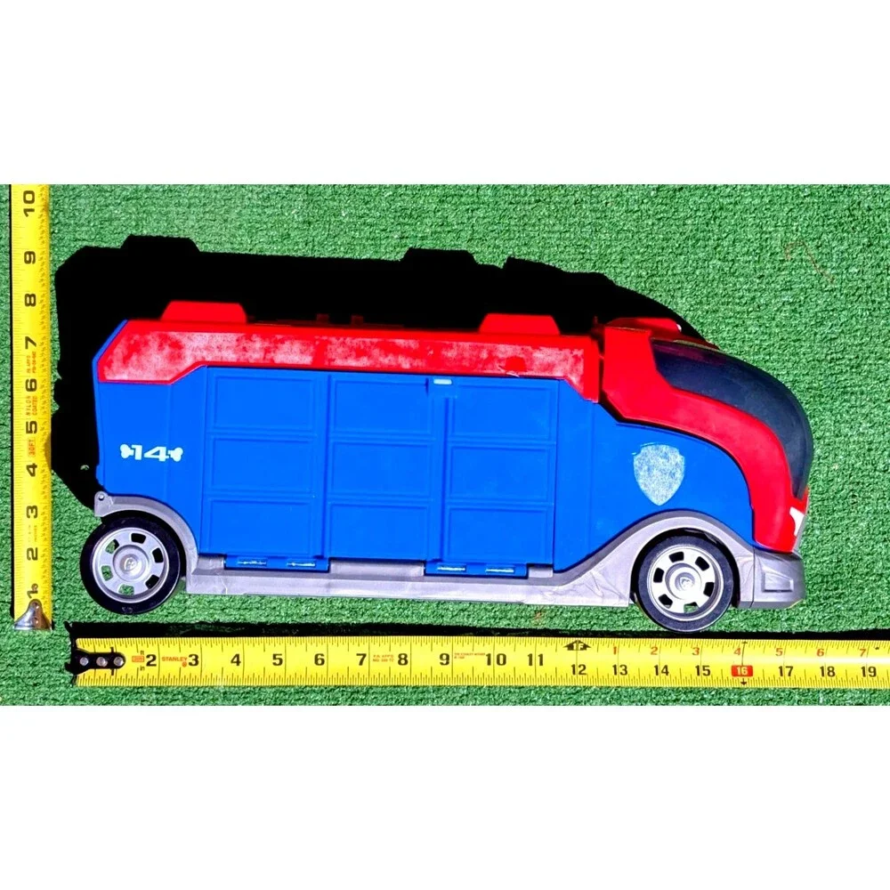 BROKEN for Parts Paw Patrol Mission Cruiser #14 Van Bus RV Toy Vehicle SALVAGE